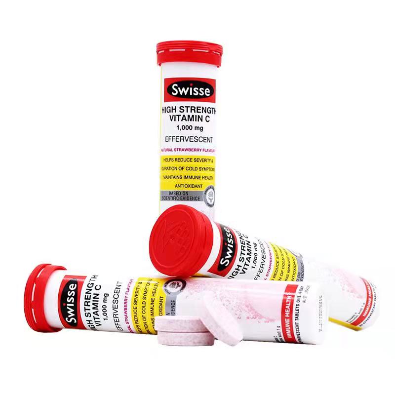 Swisse维C泡腾片维生素C60片