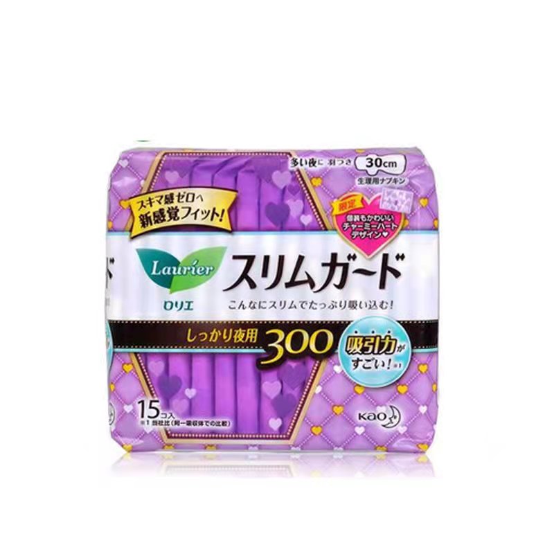 花王卫生巾乐而雅S系列夜用30CM