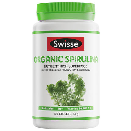 Swisse有机螺旋藻100片