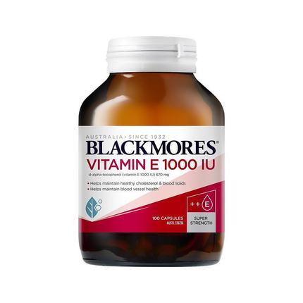 blackmores维生素EVe1000IU100粒