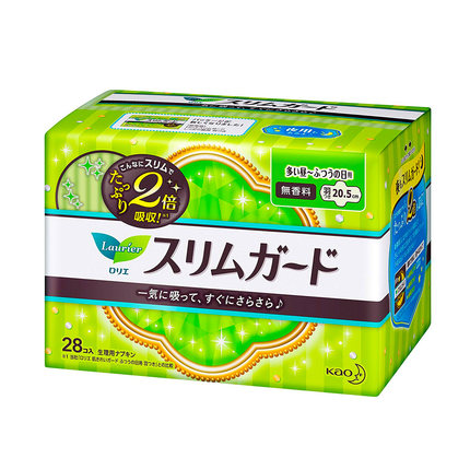 花王乐而雅日用卫生巾205mm28片